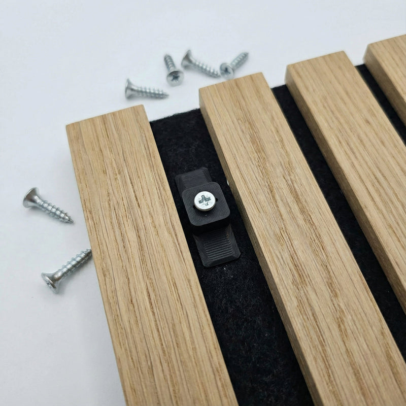 Schraubklemme für Akustikpaneele ohne bohren - shop_nam - Haken